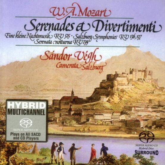 绝版经典莫扎特K525弦乐小夜曲《Mozart Serenades & Divertimenti》