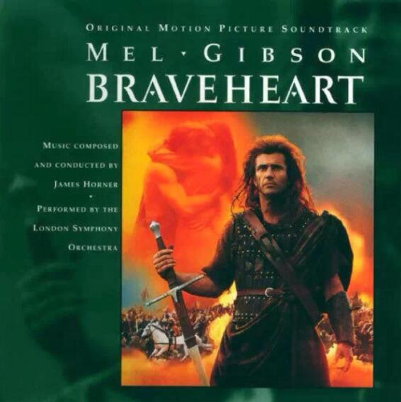 风笛悠扬 James Horner勇敢的心《Braveheart》电影原声大碟下载