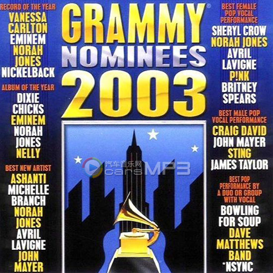  ĺȲʡGrammy Nominees2003