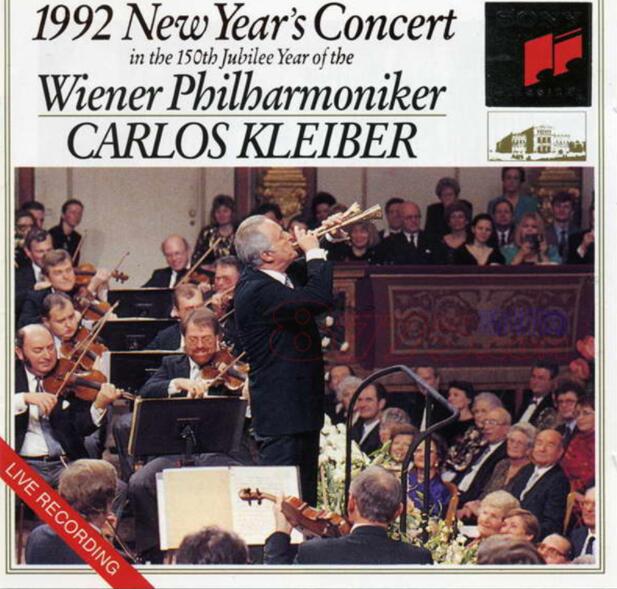 Carlos Kleiber《1992维也纳新年音乐会》sony出品交响乐典藏专辑