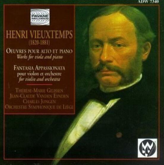 Henri Vieuxtemps《维厄当.精致优美的中提琴曲》无损发烧纯音专辑下载