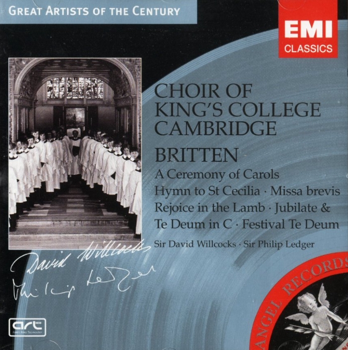 EMIƬChoir of King's College_Britten Choral MusicAPEר