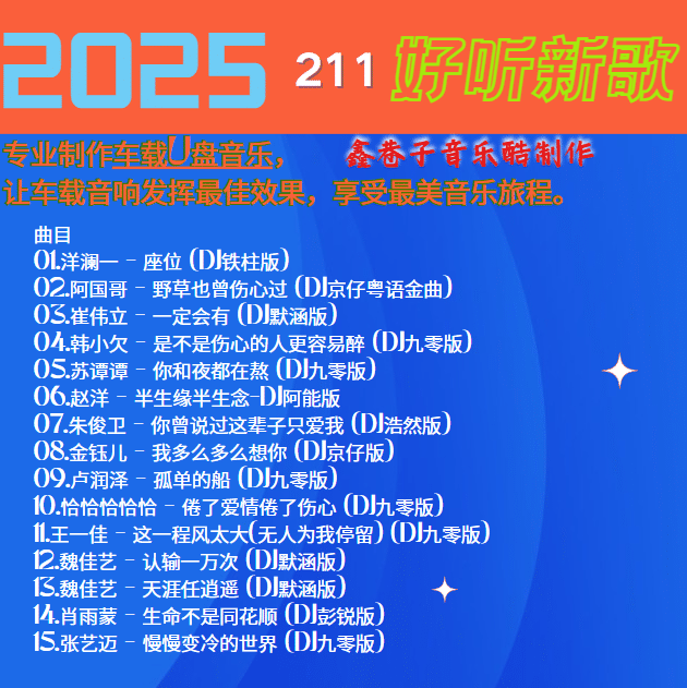 ȺDJ2025¸211ʮʡWAVֹ졿