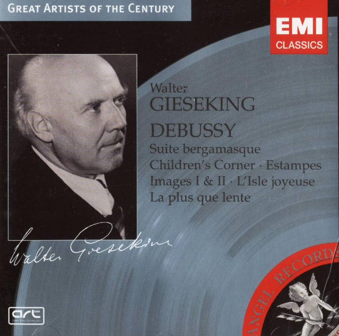 EMI GiesekingDebussy Piano WorksAPEר
